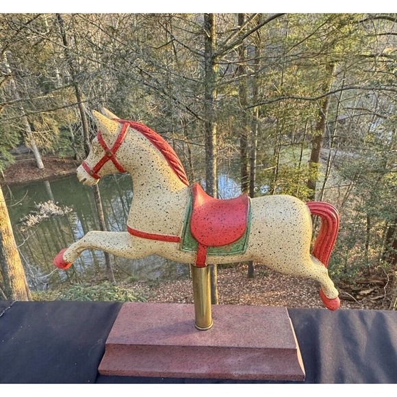 Rare Vintage Vestwood Folklore Collection 1982 Spotted Horse Figurine - Picture 3 of 9